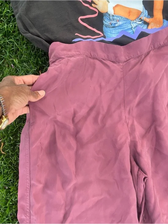 Athleta Pink Wide-Leg Casual Pants - Picture 6 of 7